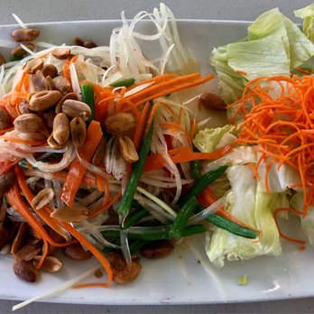 S Thai Food - S11. Papaya Salad - Thai Near Me - Temecula, California S Thai Food - S11. Papaya Salad - Thai Near Me - Temecula, California