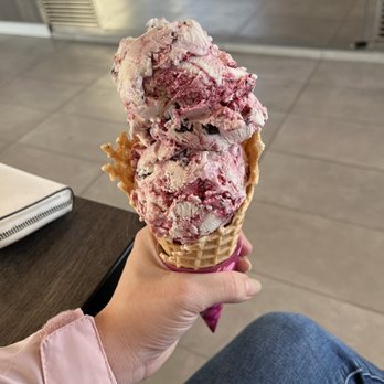 Baskin Robbins - a person holding a cone of ice cream - Ice Cream & Frozen Yogurt Near Me - American Fork, Utah
