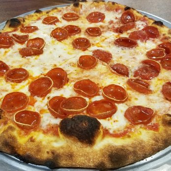 Flat Earth Pizza - Pepperoni New York style pizza pie - Pizza Near Me - Carson City, Nevada