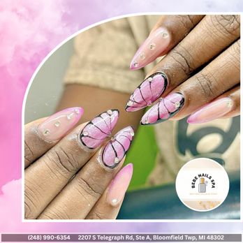 Bebe Nail Spa - Nails that shine like never before!  Get the perfect design today.  DM us for your appointment! - Nail Salons Near Me - Bloomfield Township, Michigan
