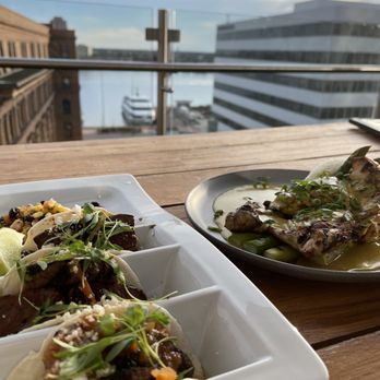 Grain - Carne asada tacos & curry chicken with jasmine rice. - Beer Gardens Near Me - Norfolk, Virginia Grain - Carne asada tacos & curry chicken with jasmine rice. - Beer Gardens Near Me - Norfolk, Virginia