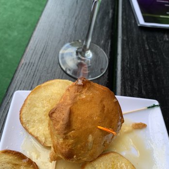 A'dor - Chicken and biscuits. Overcooked biscuits with honey butter that has an after taste. - Hookah Bars Near Me - Houston, Texas A'dor - Chicken and biscuits. Overcooked biscuits with honey butter that has an after taste. - Hookah Bars Near Me - Houston, Texas
