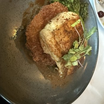 Refinery Jax Beach - Redfish on a grit cake - Bars Near Me - Jacksonville Beach, Florida