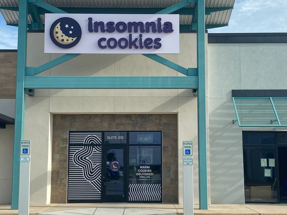 INSOMNIA COOKIES Updated May 2024 7514 S Padre Island Dr, Corpus