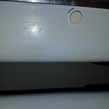 Anytime Fitness - That's nobody-ever-cleans filth on the tanning bed. The clean streak is where I rubbed my finger to see if it came off. - Gyms Near Me - Fraser, Michigan