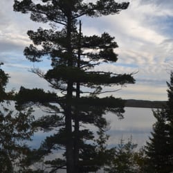 Gunflint Pines Resort and Campground - The view from our deck