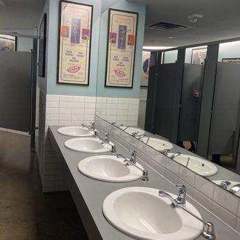 Austin Film Society - Bathroom with movie poster - Video/Film Production Near Me - Austin, Texas Austin Film Society - Bathroom with movie poster - Video/Film Production Near Me - Austin, Texas