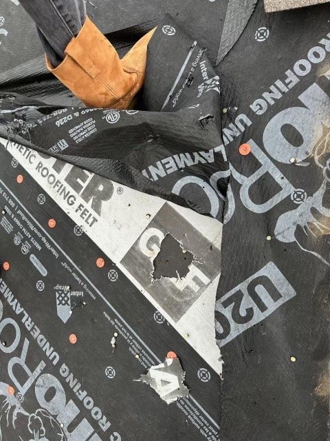 Slide of Copper Nail Roofing