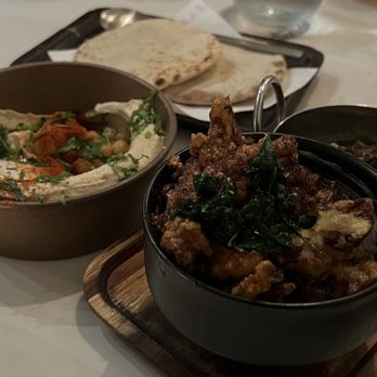 Abbalé - Hummus tahini and crunchy cauliflower appetizers - Mediterranean Near Me - Miami Beach, Florida Abbalé - Hummus tahini and crunchy cauliflower appetizers - Mediterranean Near Me - Miami Beach, Florida