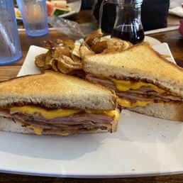 Ham n cheese - lots of ham and just the right amount of cheese and cranberry chipotle jam Ham n cheese - lots of ham and just the right amount of cheese and cranberry chipotle jam