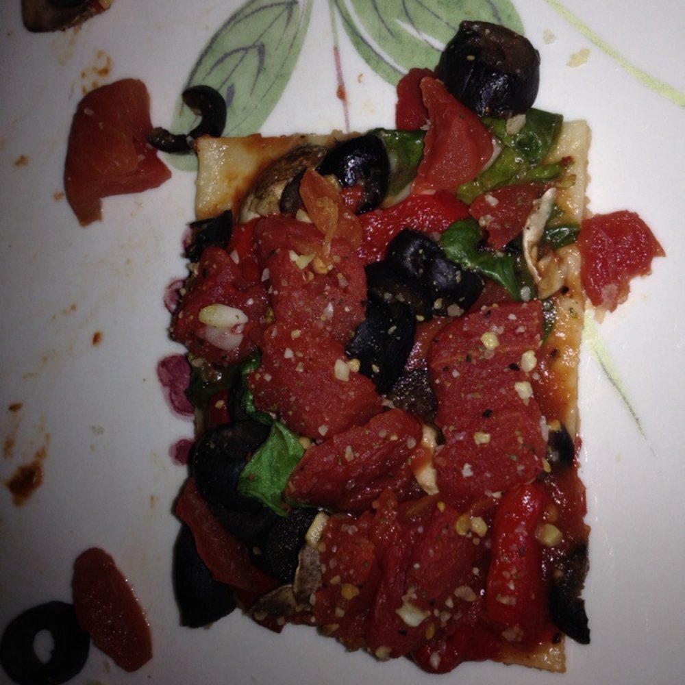 Tomato pizza aka vegeterian