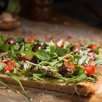 Pizza Rustica - Arugula Salad Pizza - Pizza Near Me - Miami Beach, Florida