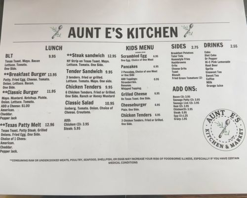 Menu photo 2 River Falls Diner & Market Andalusia, AL Menu photo 2 River Falls Diner & Market Andalusia, AL