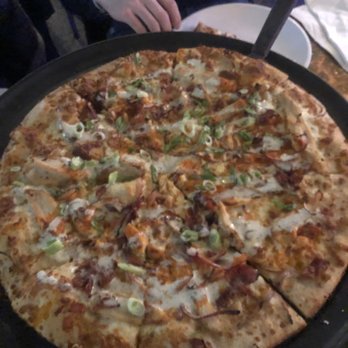 Two Cities Pizza Company - Bleu cheese buffalo chicken pizza - Pizza Near Me - Mason, Ohio Two Cities Pizza Company - Bleu cheese buffalo chicken pizza - Pizza Near Me - Mason, Ohio