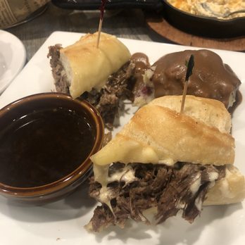 G L Shacks Grill - French Dip Sandwich, mashed potatoes and gravy. - American Near Me - Catonsville, Maryland G L Shacks Grill - French Dip Sandwich, mashed potatoes and gravy. - American Near Me - Catonsville, Maryland