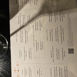 A la carte menú