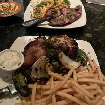 Phoenician Taverna - Sharhat Ghanam (Roast lamb loin) and Farrouj Meshwi (rotisserie chicken) - Mediterranean Near Me - Mason, Ohio Phoenician Taverna - Sharhat Ghanam (Roast lamb loin) and Farrouj Meshwi (rotisserie chicken) - Mediterranean Near Me - Mason, Ohio