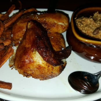 Rooster - Lunch Combo of 1/2 Chicken with Turkey Chili & Sweet Potato Fries, Excellent Flavors!!!! - New American Near Me - Newington, Connecticut