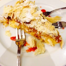 Tapas Areal - Tarta de miloja con crema pastelera y dulce de leche ....deliciosa....