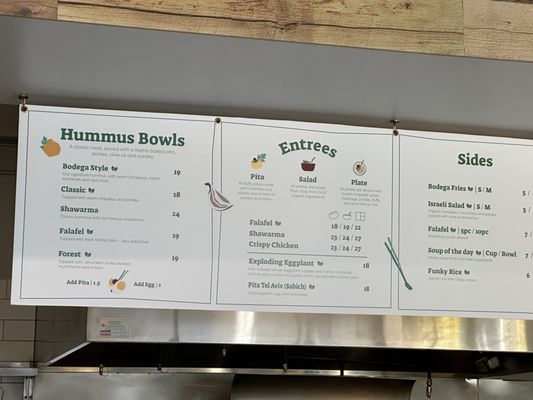 Menu photo 3 Hummus Bodega San Francisco, CA