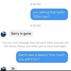 Littlejohn's Fine Jewelry - Proof he sold the bar