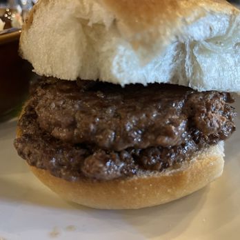 The Whiskey Barrel - Plain smash burger - Whiskey Bars Near Me - Port Jefferson, New York
