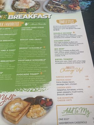Menu photo 4 The Toasted Yolk Cafe Mobile, AL Menu photo 4 The Toasted Yolk Cafe Mobile, AL