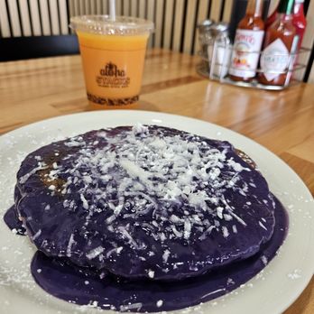 Aloha Stacks - Ube Coconut Pancakes - Pancakes Near Me - El Monte, California