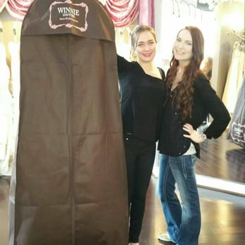 Winnie Couture - Tori and I after my final fitting. - Bridal Near Me - Houston, Texas