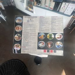 Food menu Food menu