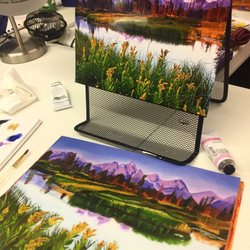 Red Dot Gallery - One of the very first paintings by oil painting student Nancy Gorman.