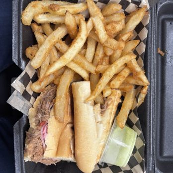 The Cuban Corner by Tapas - Ropa Vieja sandwich. - Cuban Near Me - Tucson, Arizona