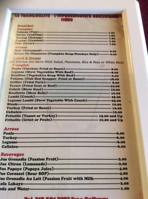 Menu photo 4 La Tranquilite L'Impressioniste Restaurant Brooklyn, NY Menu photo 4 La Tranquilite L'Impressioniste Restaurant Brooklyn, NY