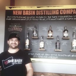 Had a great first visit to New Basin. Very friendly staff, especially our host Josh, pictured below. Try their wheat whiskey! Had a great first visit to New Basin. Very friendly staff, especially our host Josh, pictured below. Try their wheat whiskey!