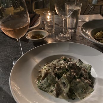 Roma - Dinner Spinach and Ricotta Cheese Filled Ravioli Pasta - Italian Near Me - Houston, Texas Roma - Dinner Spinach and Ricotta Cheese Filled Ravioli Pasta - Italian Near Me - Houston, Texas