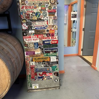 Santa Cruz Cider - Poet door - Cideries Near Me - Watsonville, California
