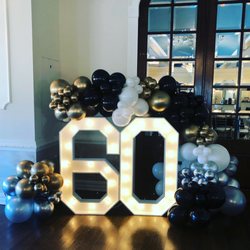Annie's Balloons - Happy 60th Birthday!