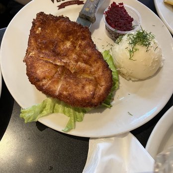 Veselka - Chicken Schnitzel Dinner - Ukrainian Near Me - New York, New York