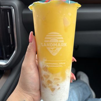 Landmark Tea - Mango Sticky Rice Slushy - Tea Rooms Near Me - Las Vegas, Nevada