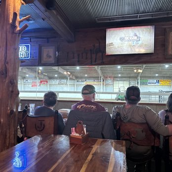 Lucky J Restaurant and Arena - Watching barrel racing while eating - Steakhouses Near Me - Carthage, Missouri Lucky J Restaurant and Arena - Watching barrel racing while eating - Steakhouses Near Me - Carthage, Missouri