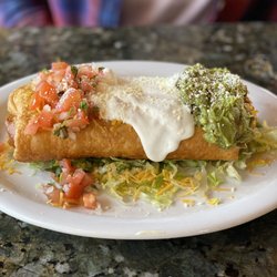 Manzanita Cantina and Grill - My daughter's chimichanga which she enjoyed.