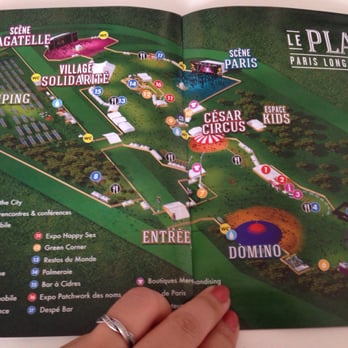 Solidays - Le plan - Festivals Near Me - Paris, 75