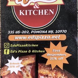 Ed’s Pizza & Kitchen - Menu