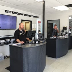 Tire Kingdom - Service area.