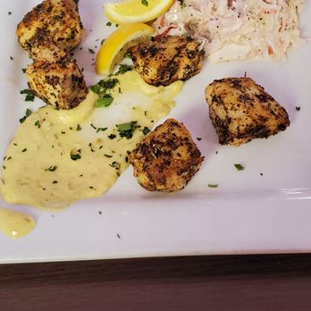 State Fare - Rockfish bites with coleslaw - Breakfast & Brunch Near Me - Catonsville, Maryland State Fare - Rockfish bites with coleslaw - Breakfast & Brunch Near Me - Catonsville, Maryland