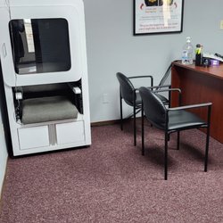 Southwestern Hearing Centers - Hearing testing booth