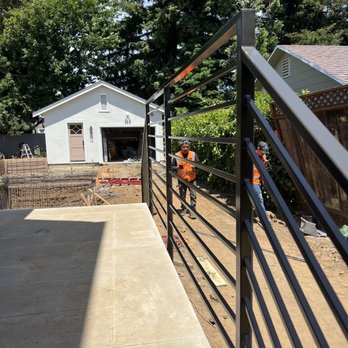 San Mateo Precision Iron Work - Install day! - General Contractors Near Me - Oakland , California San Mateo Precision Iron Work - Install day! - General Contractors Near Me - Oakland , California