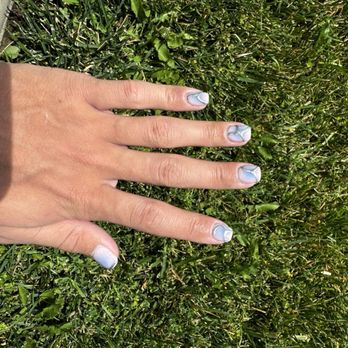 Tourney Nails - 2.5 weeks after appointment! The way Donna fills my nails you don't even notice the grow out! - Nail Salons Near Me - Santa Clarita, California Tourney Nails - 2.5 weeks after appointment! The way Donna fills my nails you don't even notice the grow out! - Nail Salons Near Me - Santa Clarita, California