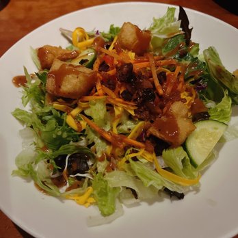 J. Alexander's - Alex salad with a twist of my own mixture of dressing - New American Near Me - Baton Rouge, Louisiana