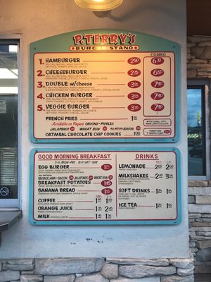 Menu photo 5 P. Terry's Burger Stand Austin, TX Menu photo 5 P. Terry's Burger Stand Austin, TX